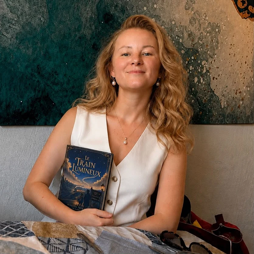 Agnesa Mirabel, author of The Luminous Train